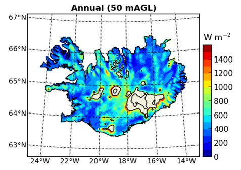Wind Atlas of Iceland